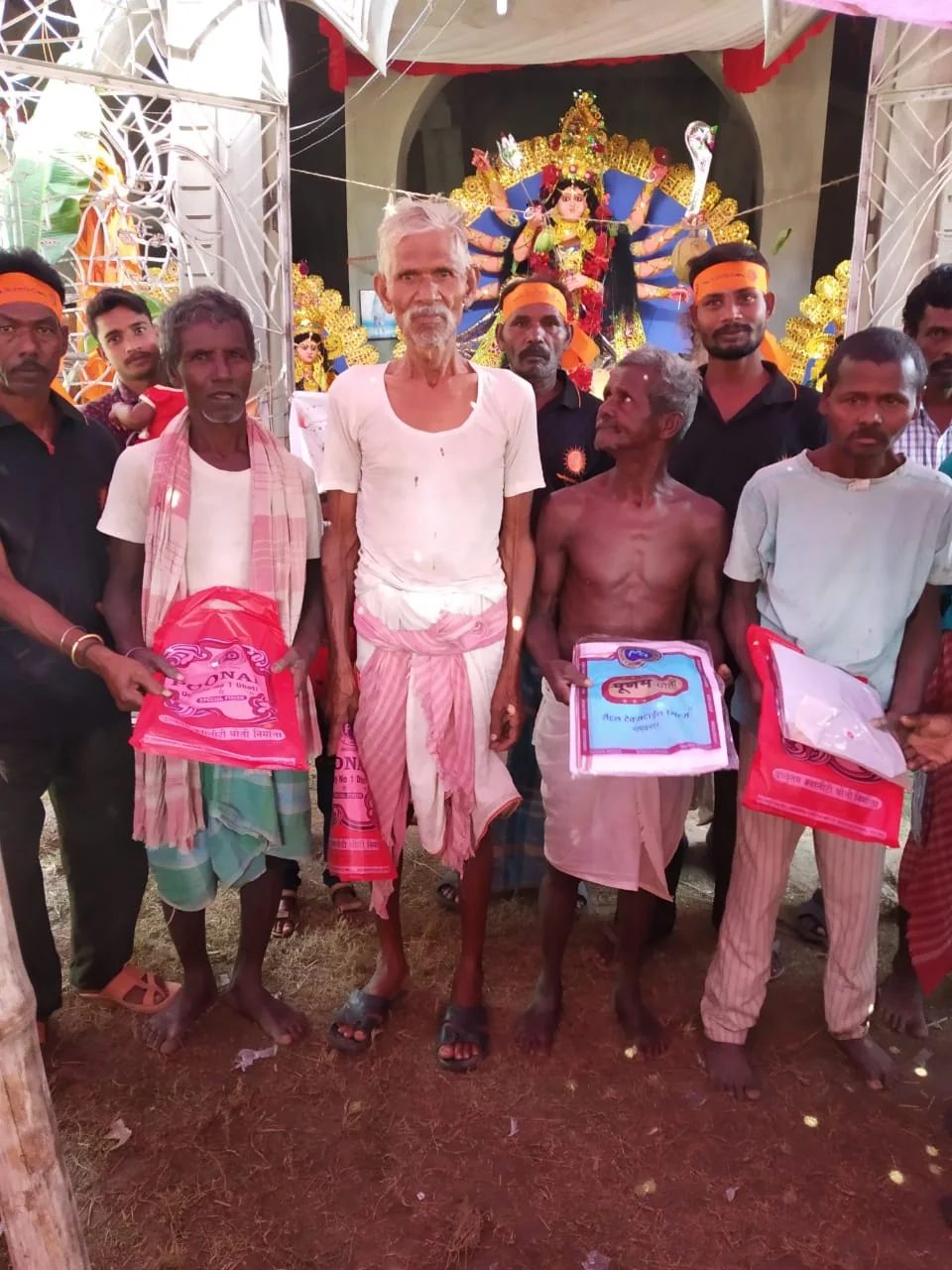 Cloth distribution